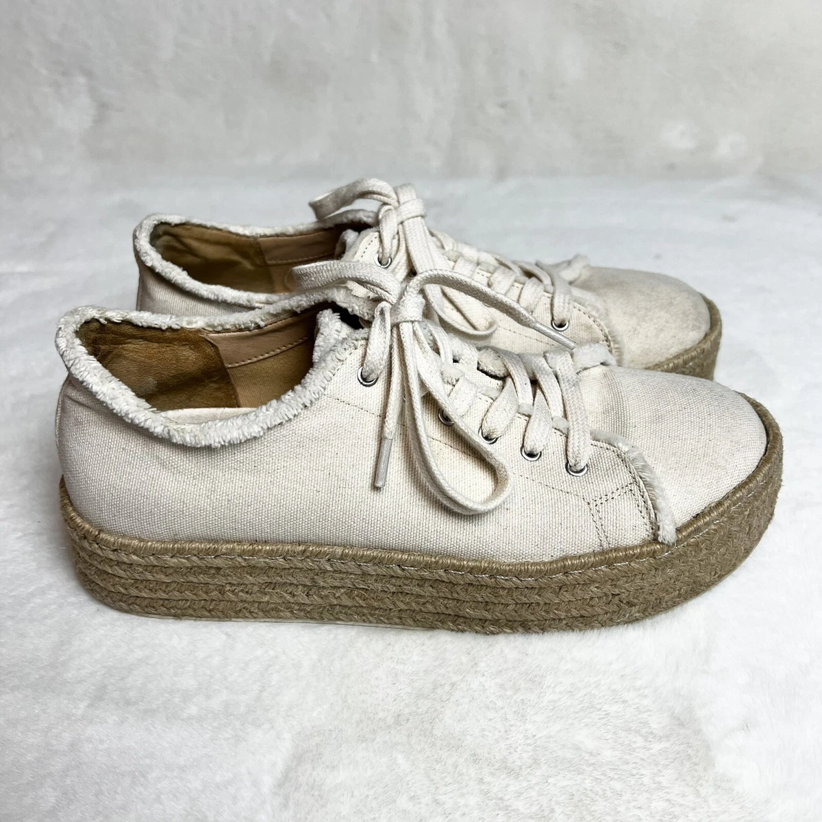 Cream lace up espadrilles new arrivals