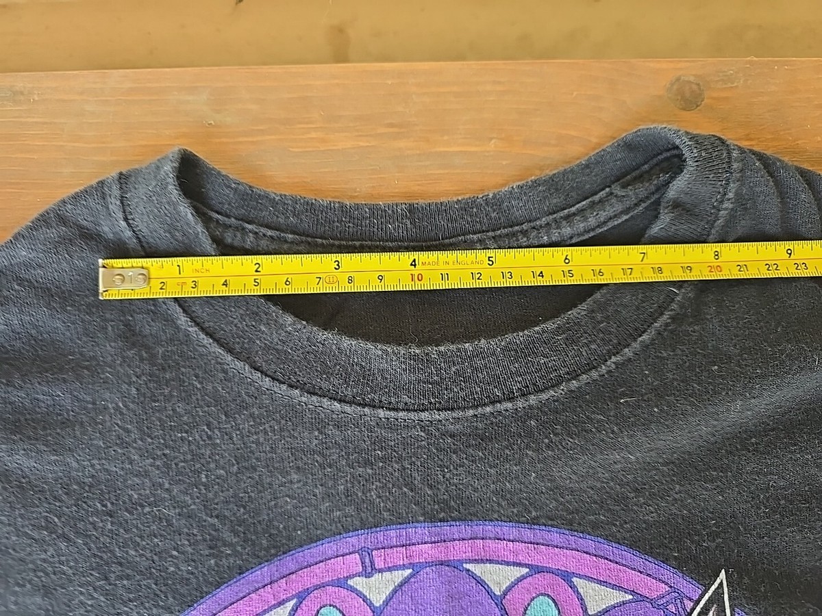 Vintage DEEP PURPLE Concert 90s Original Band Image T Shirt Size