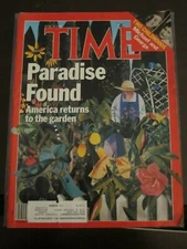 Time Magazine June 1988 Paradise Found America Returns to the Garden (S) M