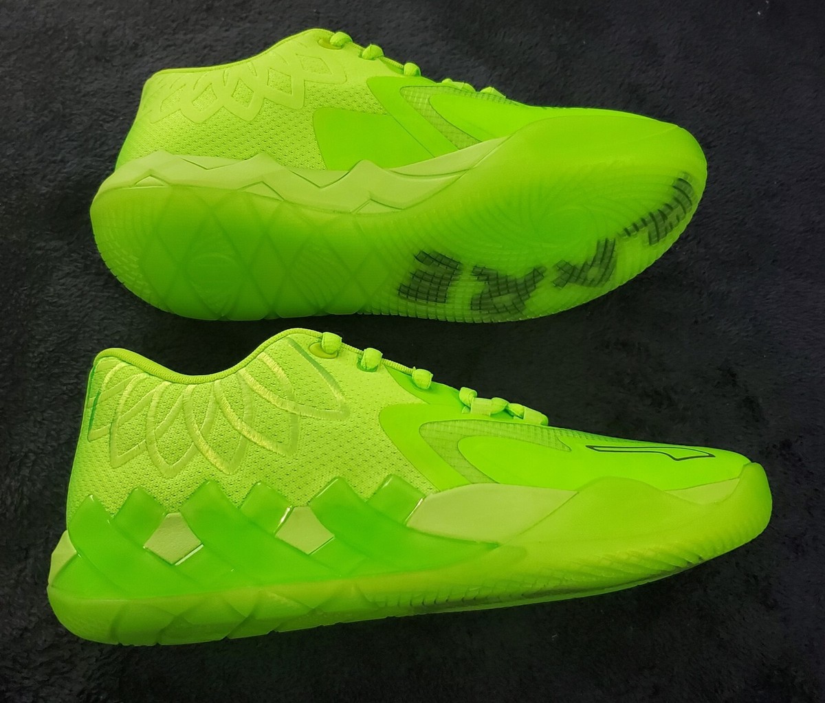 シューズ(男性用) PUMA MB.01 greengecko PUMA MB.01 MB1 Lo Green Gecko Volt LaMelo Ball Low NBA Men's