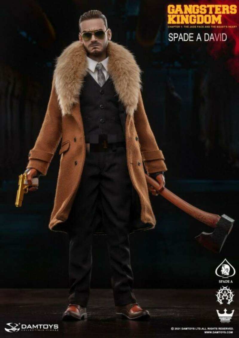 DAMTOYS 1:6 GK022 SPADE DAVID Gangster Kingdom 12inch Model Figure