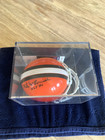 Mike McCormack HOF 84 Autographed Authentic Browns Mini Helmet JSA COA & Case — photo 7