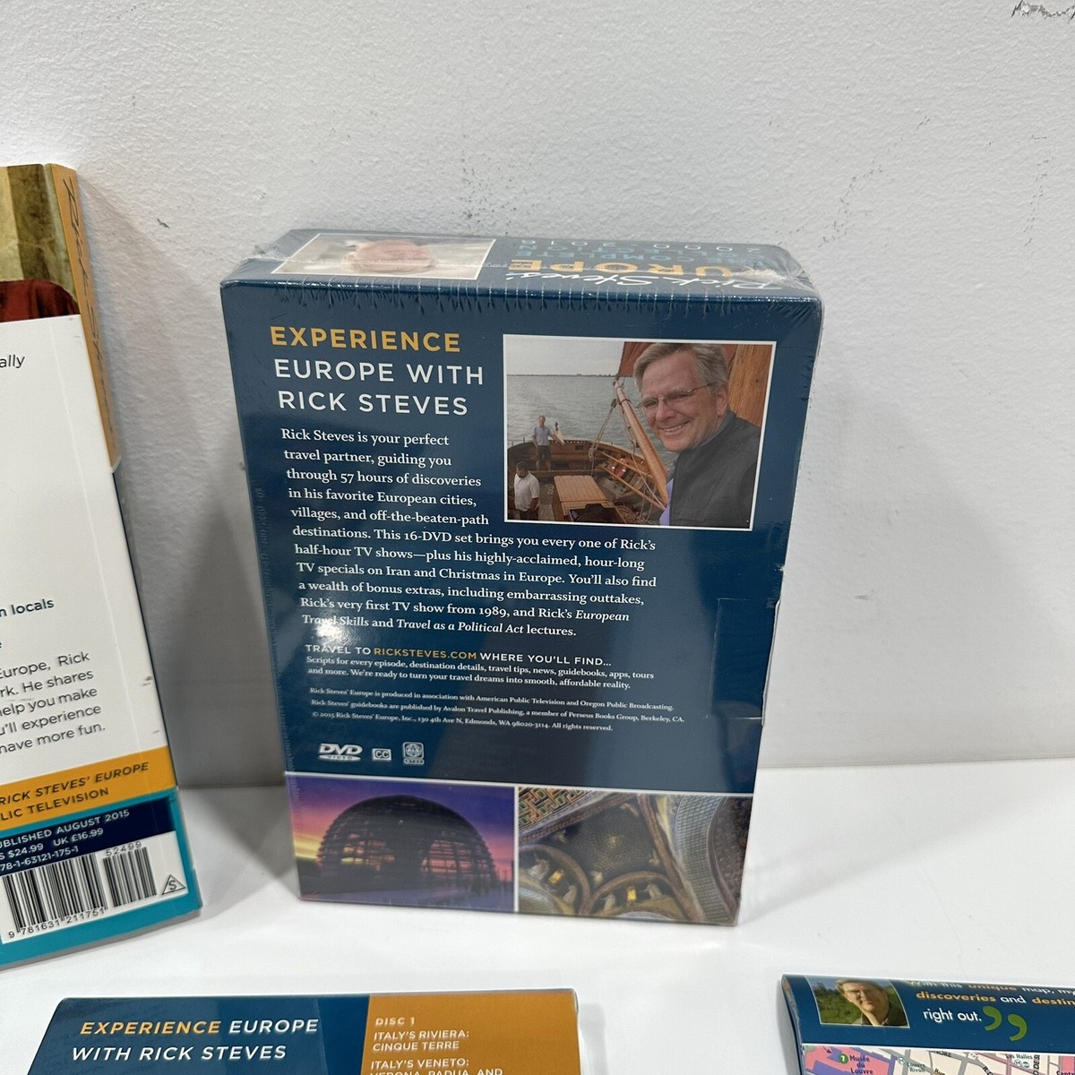 NEW Rick Steves Europe Complete Collection DVD Set (2000