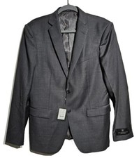 John Varvatos Bleeker 100 Wool Gray Men's 40R Blazer / Sport Coat 448   New  