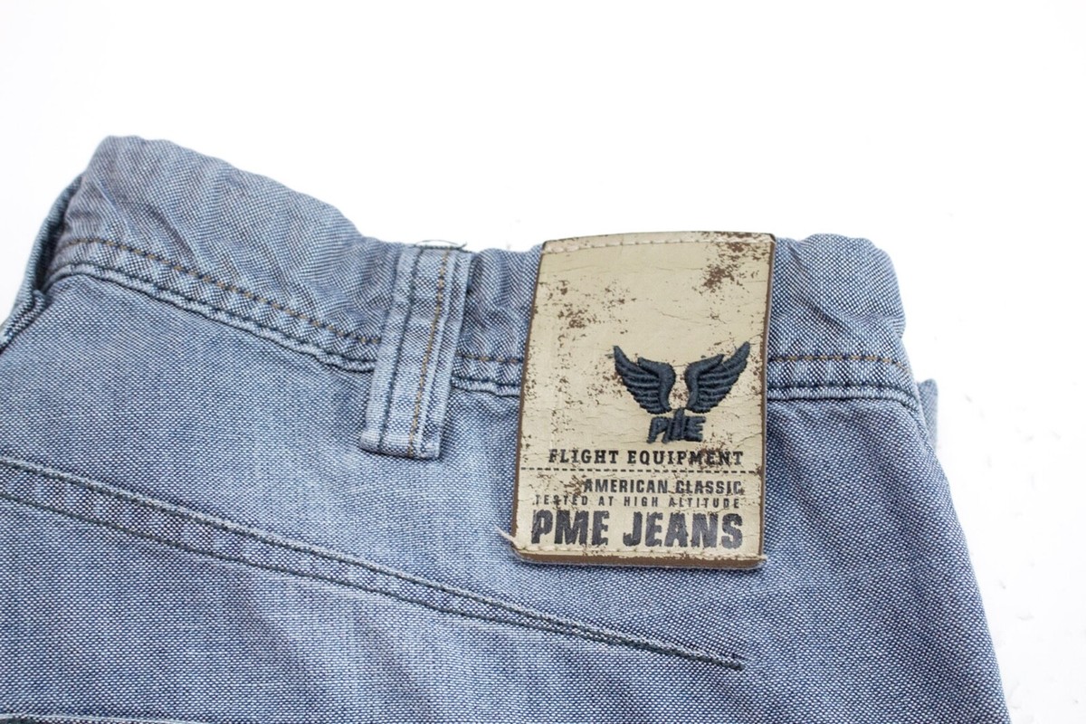 PME LEGEND Men PTR33624-5640 Straight Leg Slim Jeans Size W34 L36  