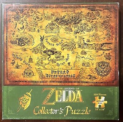 The Legend of Zelda Collector's Jigsaw Puzzle - 550 Pieces Complete &  Excellent 