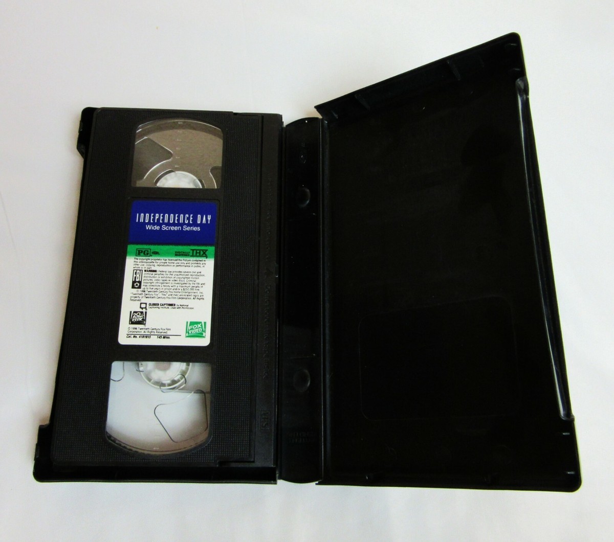 Independence Day-ID4 VHS-Hologram Cover/Hardshell Case-1996-NM | eBay
