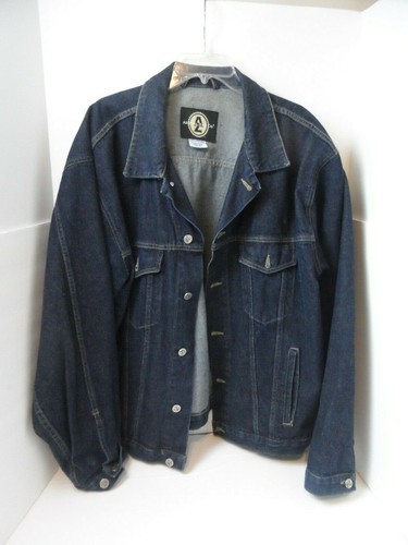 Blue Jean Denim Trucker Jacket - Size 