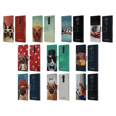 OFFIZIELLE LUCIA HEFFERNAN KUNST LEDER BOOK-WALLET-RÜCKENSCHALE FÜR NOKIA HANDYS