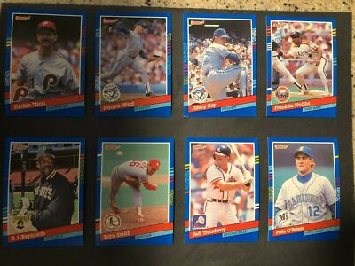 1991 DONRUSS BASE BASEBALL CARDS YOU CHOOSE 29-384 MLB CARD FREE SHIPPING