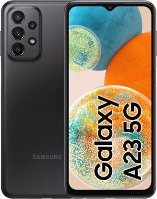 Samsung Galaxy A23 5G Smartphone 5.000 mAh 4GB Ram 64GB Handy ohne Vertrag, 6,6''