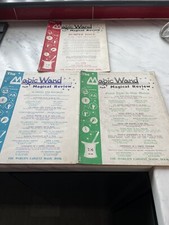 The Magic Wand And Magical Review June 1954 - October- December 1954 Magic