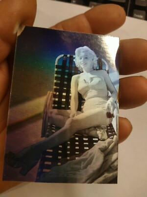 1992 Vision Graphix Hollywood Legends Holograms Marilyn Monroe MM3 NEW OLD STOCK
