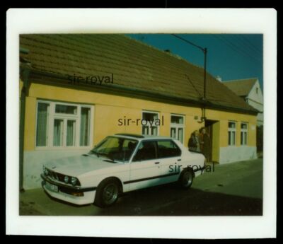 BMW E28 - 528i - 5 Series - Auto Automotive Classic 1980s - Polaroid - Photo 10x9cm