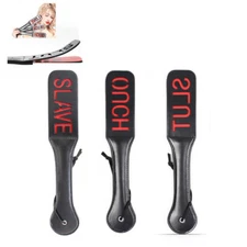 Unisex Spanking Mischief Heart Slapper Paddle Whips Flogger Bandage Couple