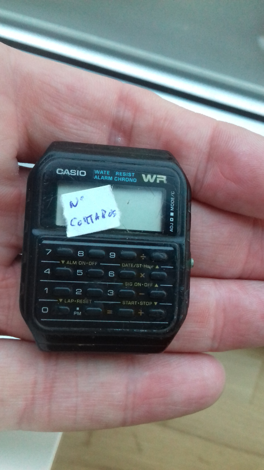 Casio CA-53W MODULE 437 BACK TO THE FUTURE VINTAGE WATCH MONTRE