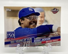Reggie Jackson 2019 Topps Opening Day 150 Years Of Fun #YOF-15 NY Yankees HOF