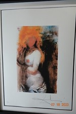 Salvador Dali Lithographie Größe 70x50 cm ! Sign , Limitiert, Prägestemp.