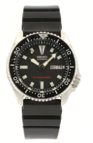 SEIKO DIVER 200m STAINLESS AUTOMATIC DAY-DATE 42mm Ref: 7S26-0029 | eBay