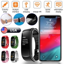 New Fitness Activity Tracker Heart Rate Sleep Monitor Sport Fit@bit Smart Watch