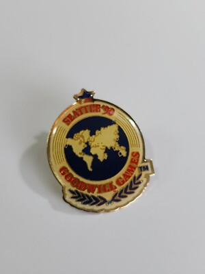 Goodwill Games Lapel Pin Seattle '90
