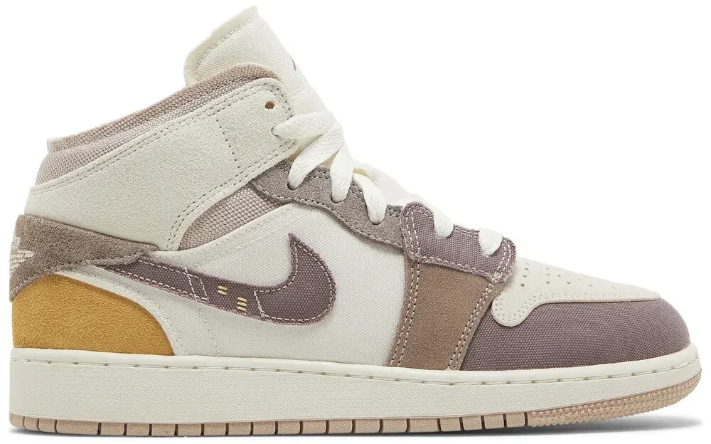 Jordan 1 Mid SE Craft GS (Size 6Y) DZ4466-102 