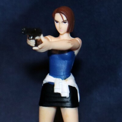 CAPCOM GALS Figure Resident Evil JILL VALENTINE HG Gashapon BANDAI
