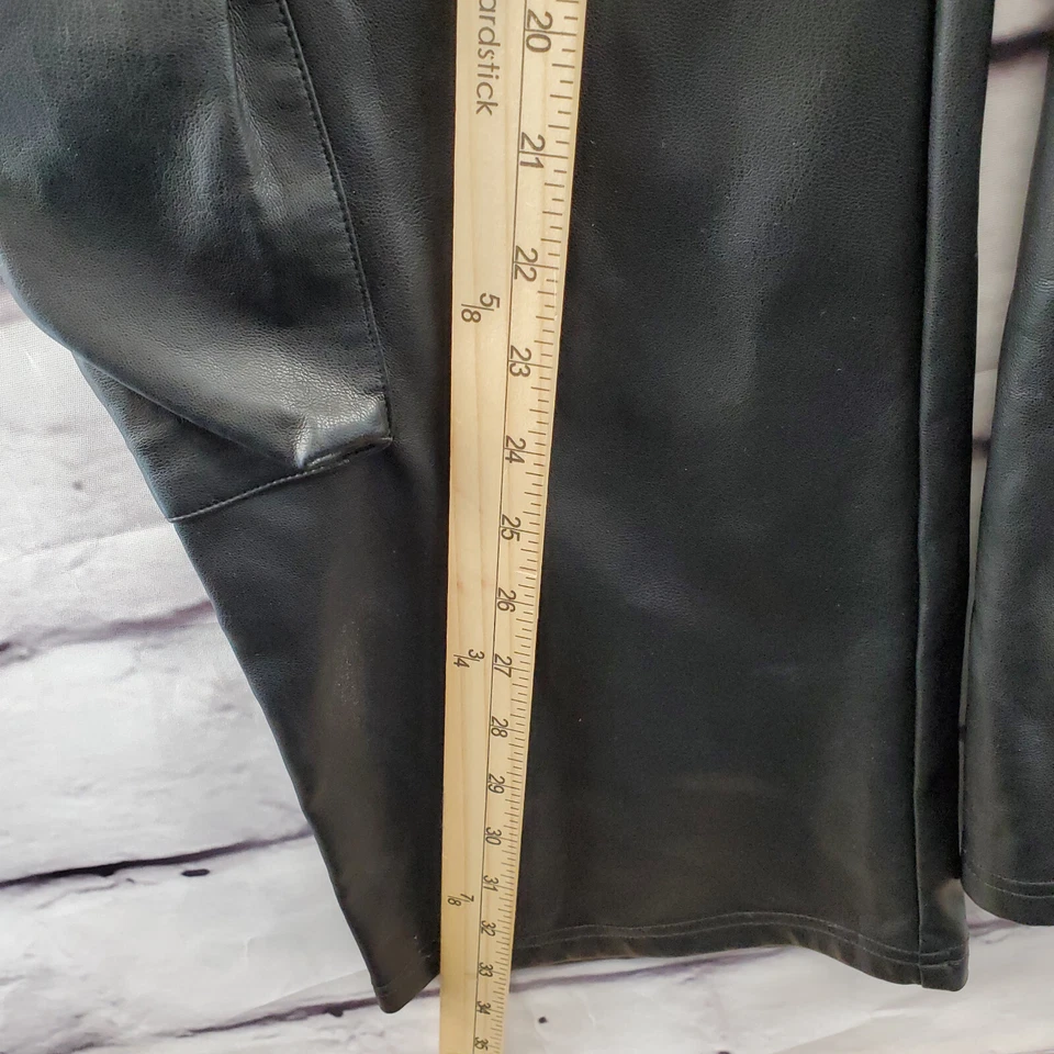 MANIERE DE VOIR Mono Mujer 10 Cremallera Pull On Sin Mangas Imitación Cuero Pantalón Foto 4 de 4