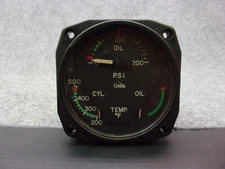 Cessna Garwin Multifunction Engine Gauge P/N CM2920L1 22-804-022