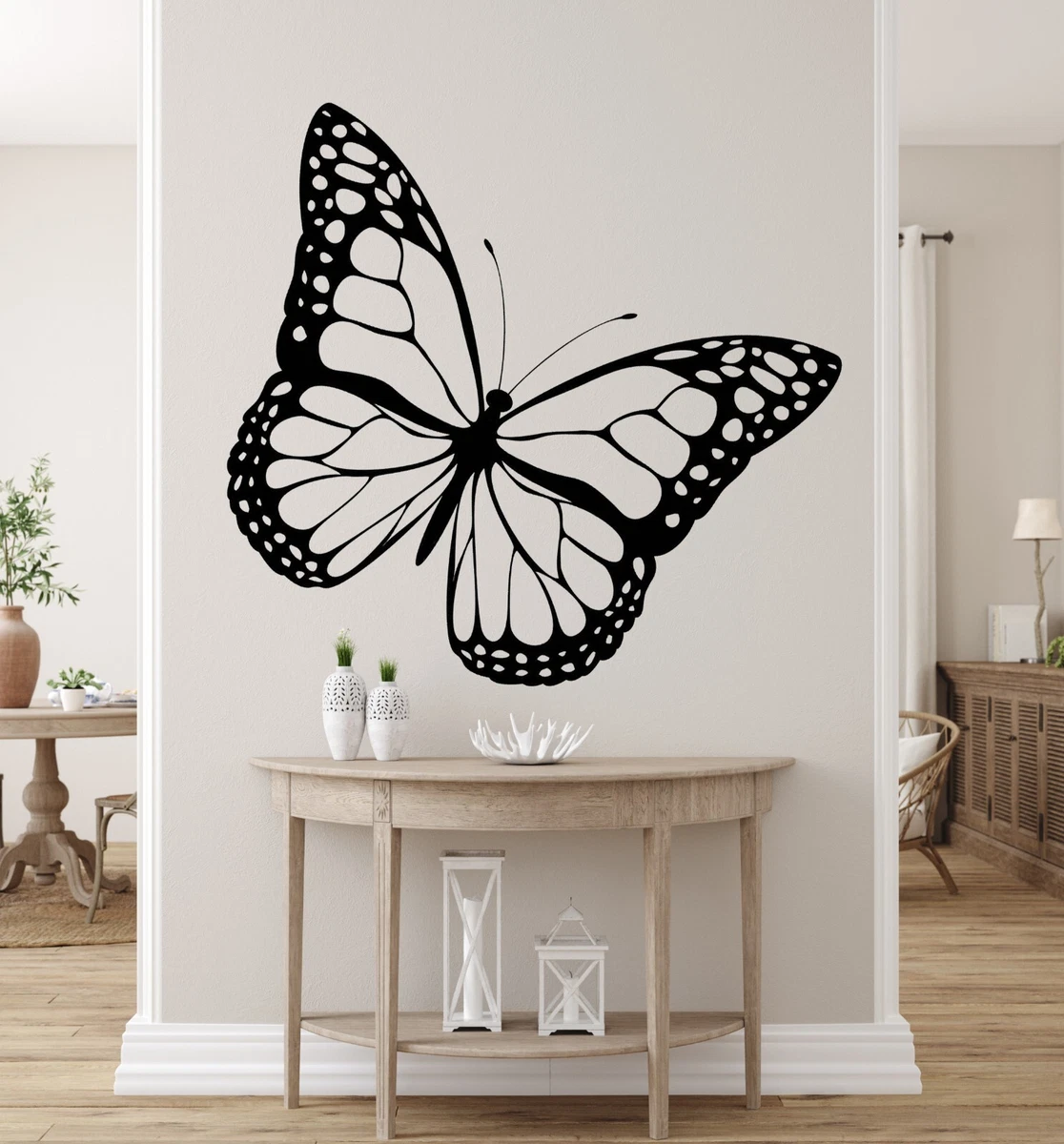 12 Pegatinas Luminosas De Pared De Mariposa 3d, Mural Rosa | Cuotas Sin