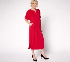 Women with Control Attitudes by Renee Petite Everywhere Everyway Dress Scarlet X