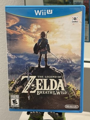 The Legend of Zelda: Breath of the Wild (Wii U, 2017) First Print Misprint