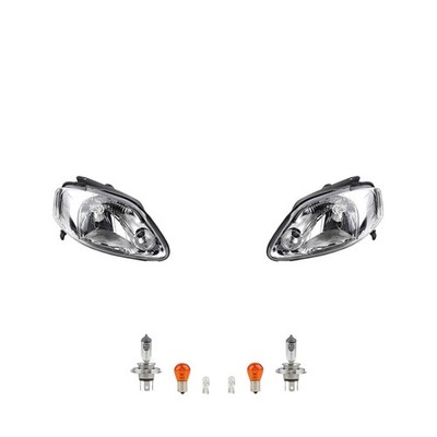 Scheinwerfer Set Halogen passend für VW Fox 5Z 04/05-12/06 Leucht. Links Rechts