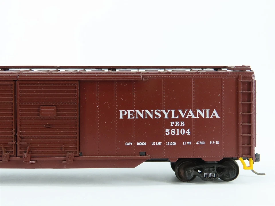 Coche de caja de doble puerta ferrocarril Pennsylvania Athearn PRR escala HO #58104 Foto 3 de 4