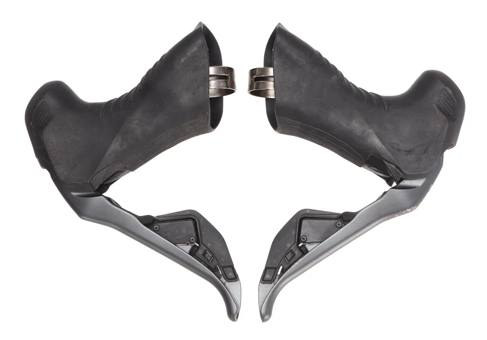 Juego de pinzas planas para bicicleta Shimano GRX ST-RX815 Di2 2x 11s Gravel BR-RX810 Foto 3 de 4