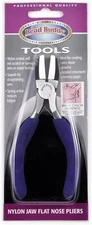 Bead Buddy Nylon Jaw Flat Nose Pliers - Great for Creating Plier 