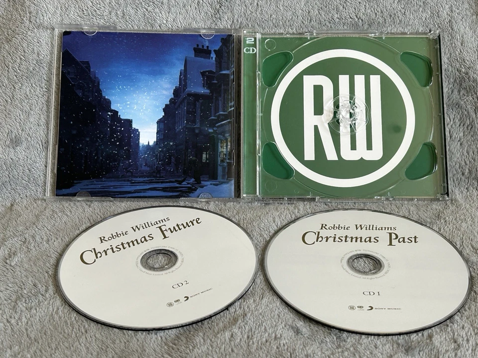 ROBBIE WILLIAMS The Christmas Present CASSETTE Red + Green NEW SEALED + CD - Image 3 of 4