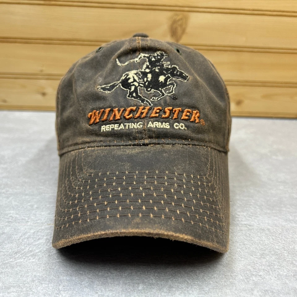 Gorra Winchester Exterior Para Hombre Ajustable Marrón Estilo Vintage Estilo Saude Foto 2 de 4