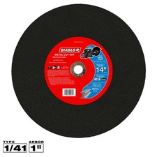 DIABLO DBD140125A01F 14" Metal Cut-Off Disc