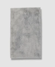 Hudson Park Collection Gray Turkish Bath Rug, 21" x 34".