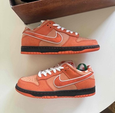 Nike Dunk SB Concepts Special Box Low Orange Lobster Size 8.5M 10W FD8776 800 SB