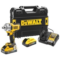 Akku-Schlagschrauber Rechts Stoß- 1/2 ‘’Compact XR 18V 5 Ah Powerstack Dewalt
