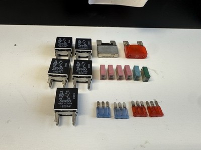Relay Spare Fuse Set Denso Automotive 3 4 Pin 50A 04692143AA 18207A1 OEM Tested
