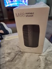 MusiBaby M68 Portable Wireless Bluetooth Speaker Blue Stereo Sound New