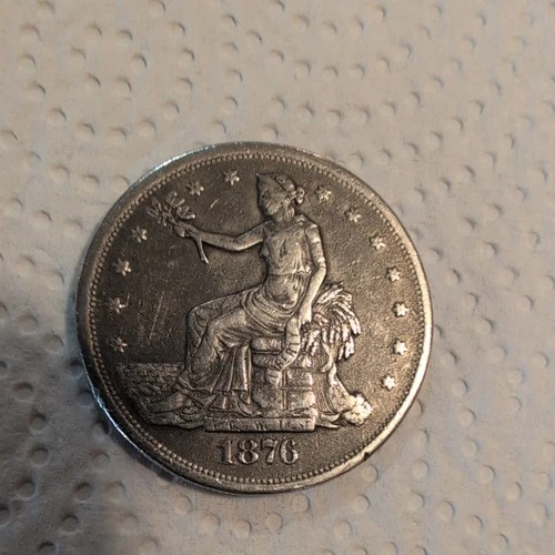 1876 s trade dollar vg Details