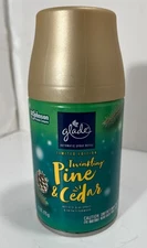 (1) Glade Automatic Spray Refill Air Freshener TWINKLING PINE & CEDAR 6.2 oz NEW
