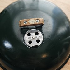 American Girl Weber 1:12 Scale Green Mini Barbecue Grill w/ Charcoal & Grate