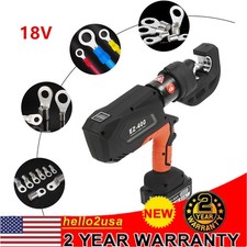 Rechargeable Electric Hydraulic Plier Battery Power Crimping Tool 18V 16-400mm²