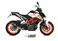 Mivv MK3 Carbon EndschalldäMpfer KTM Duke 125 2017-2020