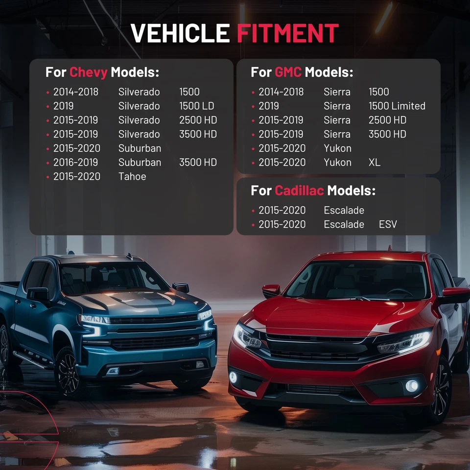 Fits 2014 2015-2018 GMC Sierra 1500 Chevrolet Silverado 700330 A/C Heater Blower Foto 2 de 4